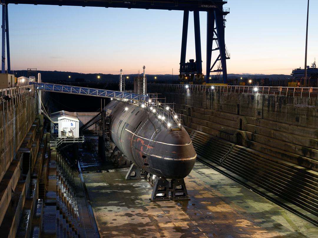 HMS Swiftsure S126 Swiftsure Class Submarine 2024