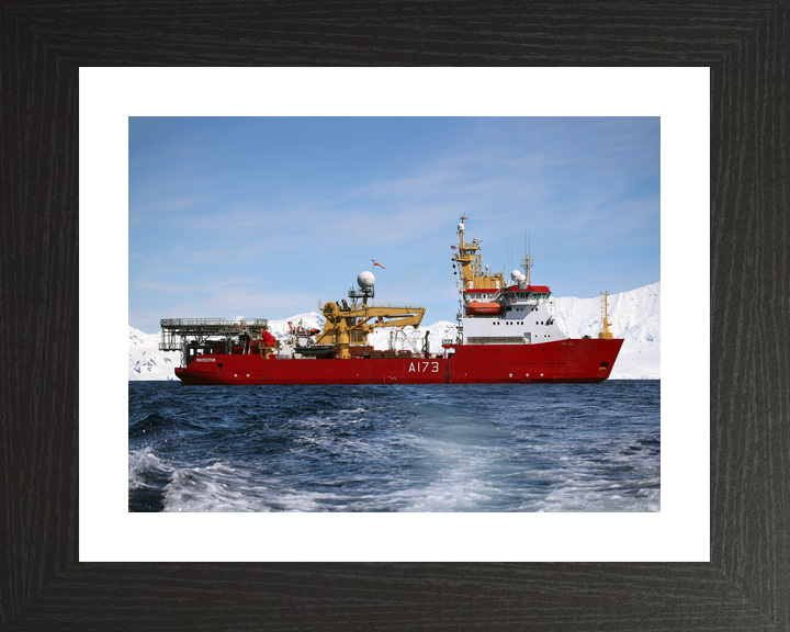 HMS Protector A173 Ice Patrol Vessel January 2024 Starboard Beam Photo Print - Posters, Prints, & Visual Artwork - by Hampshire Prints (image 2 of 9)