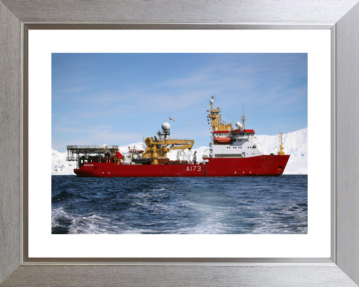 HMS Protector A173 Ice Patrol Vessel January 2024 Starboard Beam Photo Print - Posters, Prints, & Visual Artwork - by Hampshire Prints (image 6 of 9)
