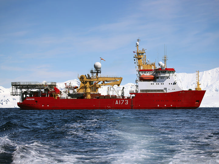 HMS Protector (A173) Photo Print - Starboard Beam - Royal Navy Ice Patrol Vessel Hampshire Prints 6 x 4 No Frame No