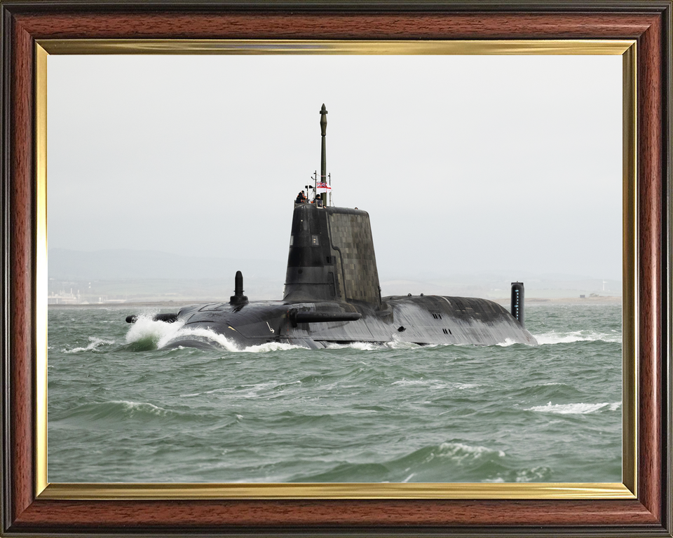 HMS Anson S123 Astute Class Submarine 2023 Barrow