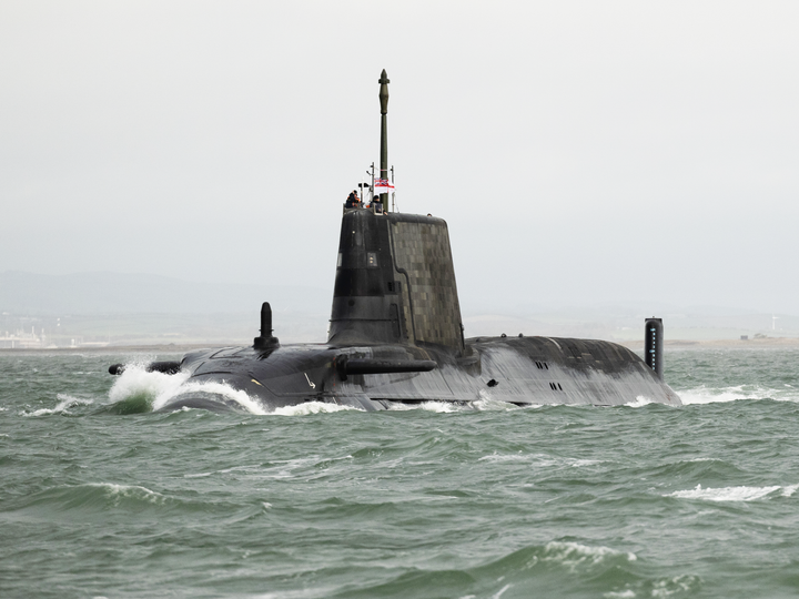 HMS Anson S123 Astute Class Submarine 2023 Barrow
