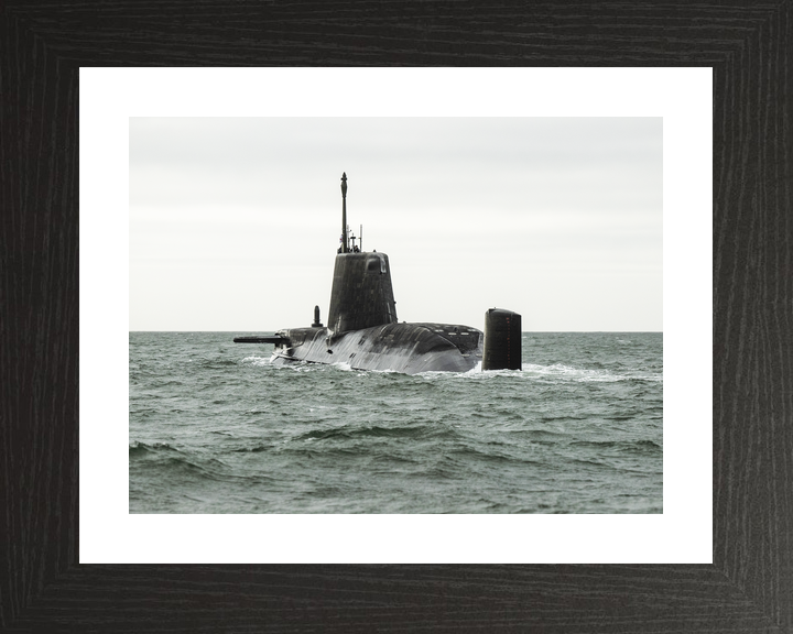 HMS Anson S123 Astute Class Submarine 2023 Port Quarter