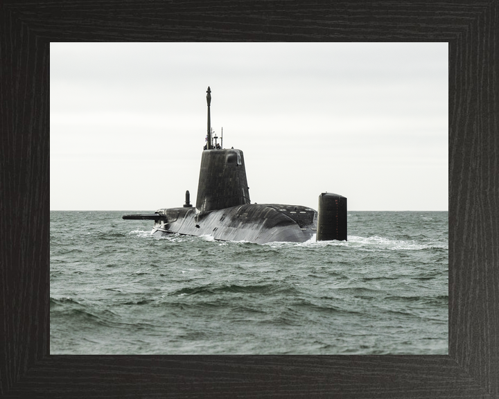 HMS Anson S123 Astute Class Submarine 2023 Port Quarter