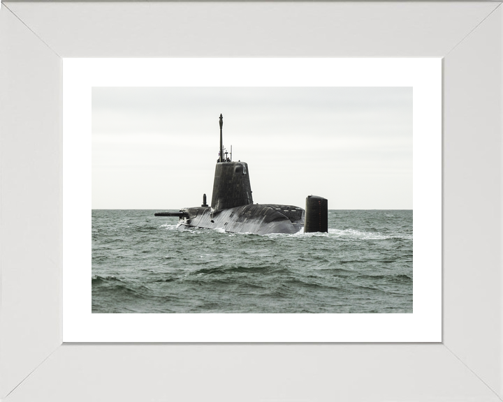 HMS Anson S123 Astute Class Submarine 2023 Port Quarter