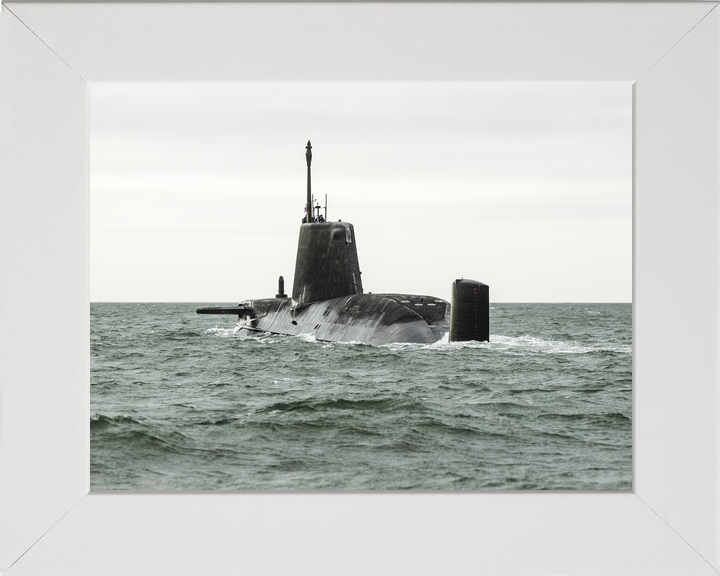HMS Anson S123 Astute Class Submarine 2023 Port Quarter