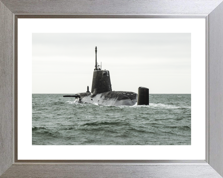 HMS Anson S123 Astute Class Submarine 2023 Port Quarter