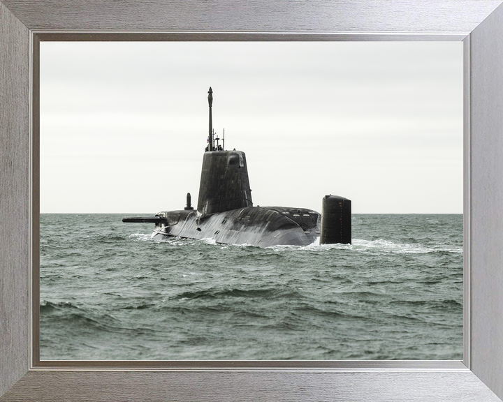 HMS Anson S123 Astute Class Submarine 2023 Port Quarter