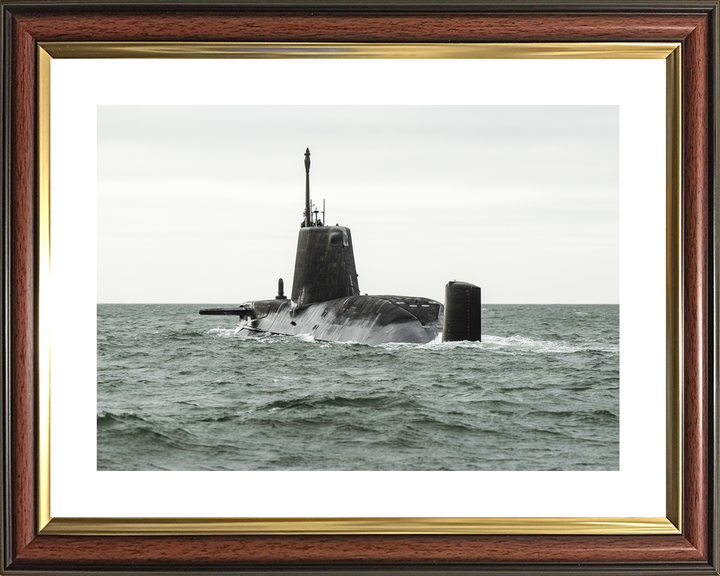 HMS Anson S123 Astute Class Submarine 2023 Port Quarter