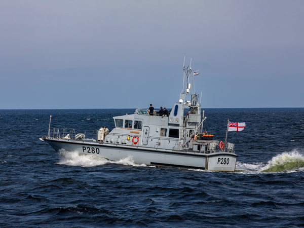 HMS Dasher P280 Archer Class P2000 Patrol Vessel September 2025