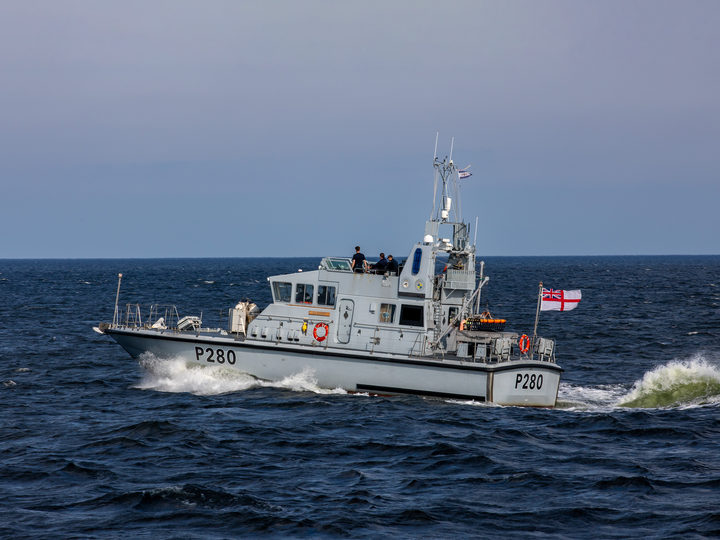 HMS Dasher (P280) Photo Print - At Sea Sept 2025 - Royal Navy Archer Class P2000 Patrol Vessel Hampshire Prints 6 x 4 No Frame No