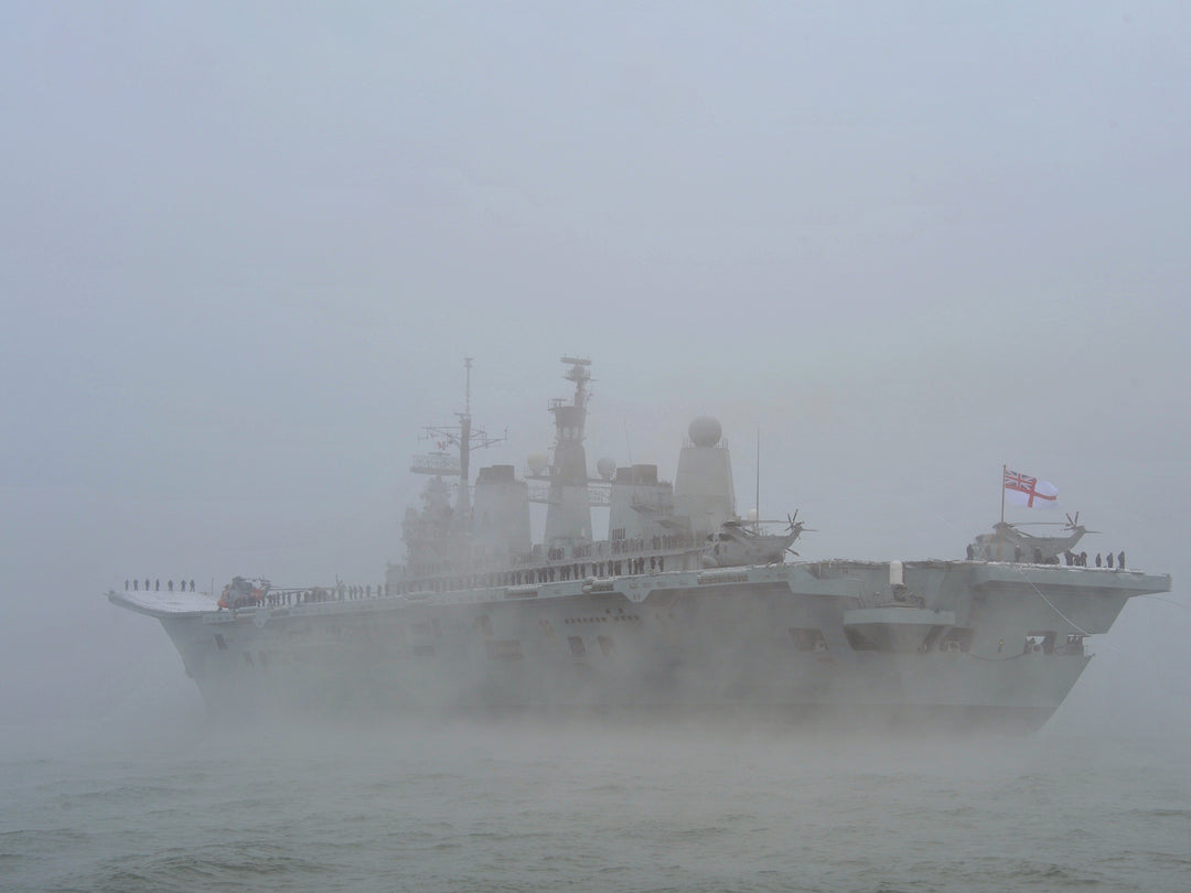 HMS Ark Royal R07 | Photo Print | Framed Print | Invincible Class | Aircraft Carrier | Royal Navy Hampshire Prints