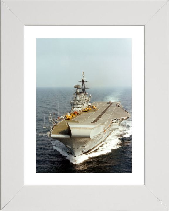HMS Hermes (R12) Royal Navy Centaur Class Aircraft Carrier At Speed Photo Print Wall Art Decor - Posters, Prints, & Visual Artwork - by Hampshire Prints (image 4 of 9)