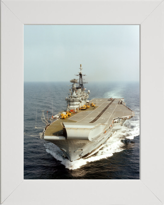HMS Hermes (R12) Royal Navy Centaur Class Aircraft Carrier At Speed Photo Print Wall Art Decor - Posters, Prints, & Visual Artwork - by Hampshire Prints (image 5 of 9)
