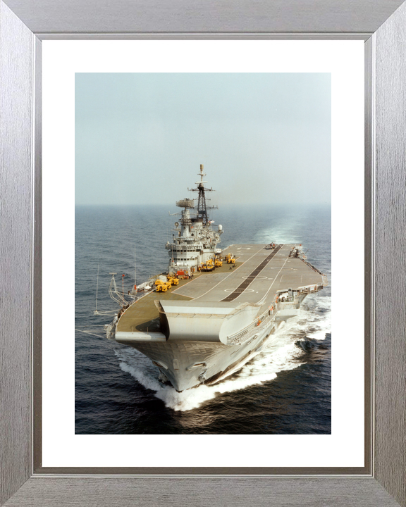 HMS Hermes (R12) Royal Navy Centaur Class Aircraft Carrier At Speed Photo Print Wall Art Decor - Posters, Prints, & Visual Artwork - by Hampshire Prints (image 6 of 9)