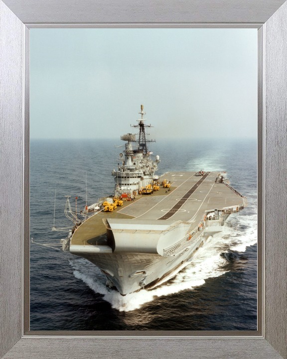 HMS Hermes (R12) Royal Navy Centaur Class Aircraft Carrier At Speed Photo Print Wall Art Decor - Posters, Prints, & Visual Artwork - by Hampshire Prints (image 7 of 9)