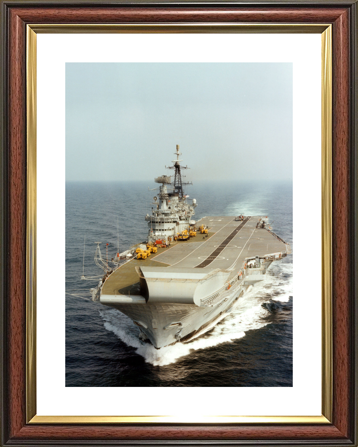 HMS Hermes (R12) Royal Navy Centaur Class Aircraft Carrier At Speed Photo Print Wall Art Decor - Posters, Prints, & Visual Artwork - by Hampshire Prints (image 8 of 9)