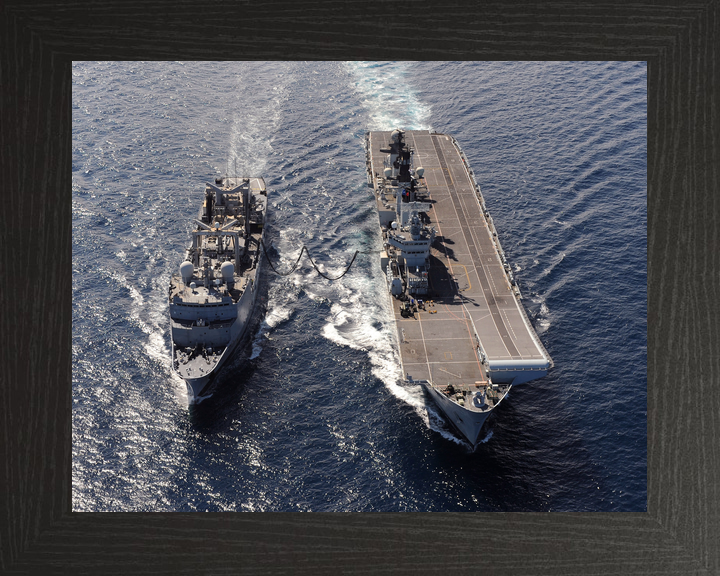 HMS Illustrious (R06) Royal Navy Invincible Class Aircraft Carrier RAS Photo Print Wall Art Decor - Posters, Prints, & Visual Artwork - by Hampshire Prints (image 3 of 9)