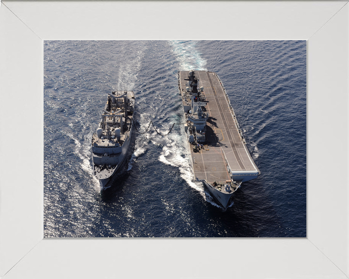 HMS Illustrious (R06) Royal Navy Invincible Class Aircraft Carrier RAS Photo Print Wall Art Decor - Posters, Prints, & Visual Artwork - by Hampshire Prints (image 5 of 9)