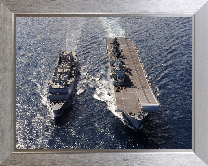 HMS Illustrious (R06) Royal Navy Invincible Class Aircraft Carrier RAS Photo Print Wall Art Decor - Posters, Prints, & Visual Artwork - by Hampshire Prints (image 7 of 9)
