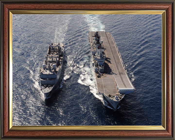 HMS Illustrious (R06) Royal Navy Invincible Class Aircraft Carrier RAS Photo Print Wall Art Decor - Posters, Prints, & Visual Artwork - by Hampshire Prints (image 9 of 9)