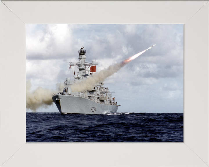 HMS Iron Duke F234 Type 23 Frigate January 2008 Photo Print - Posters, Prints, & Visual Artwork - by Hampshire Prints (image 5 of 9)