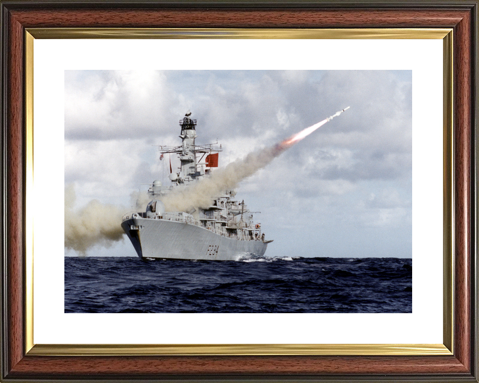 HMS Iron Duke F234 Type 23 Frigate January 2008 Photo Print - Posters, Prints, & Visual Artwork - by Hampshire Prints (image 8 of 9)