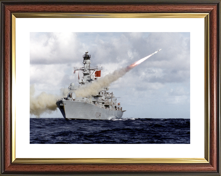 HMS Iron Duke F234 Type 23 Frigate January 2008 Photo Print - Posters, Prints, & Visual Artwork - by Hampshire Prints (image 8 of 9)