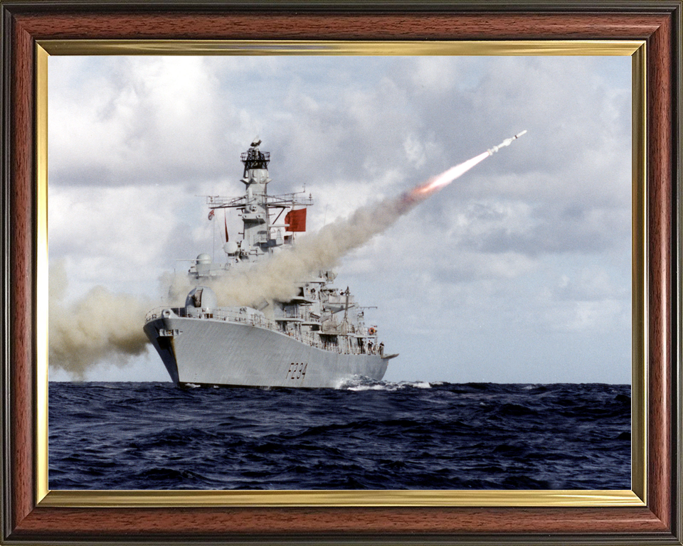 HMS Iron Duke F234 Type 23 Frigate January 2008 Photo Print - Posters, Prints, & Visual Artwork - by Hampshire Prints (image 9 of 9)