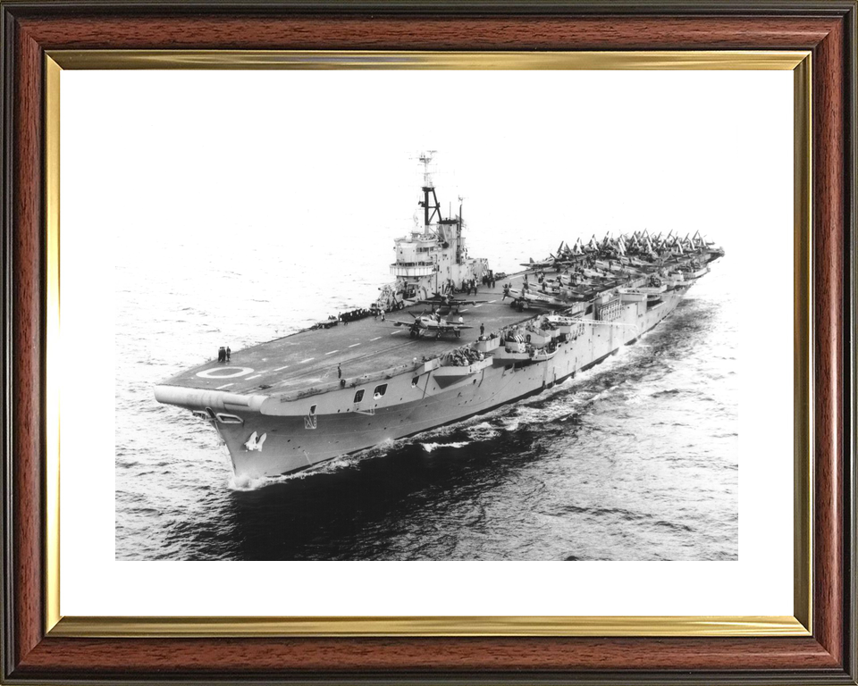 HMS Ocean R68 Colossus Class Aircraft Carrier 1954 Photo Print - Posters, Prints, & Visual Artwork - by Hampshire Prints (image 8 of 9)