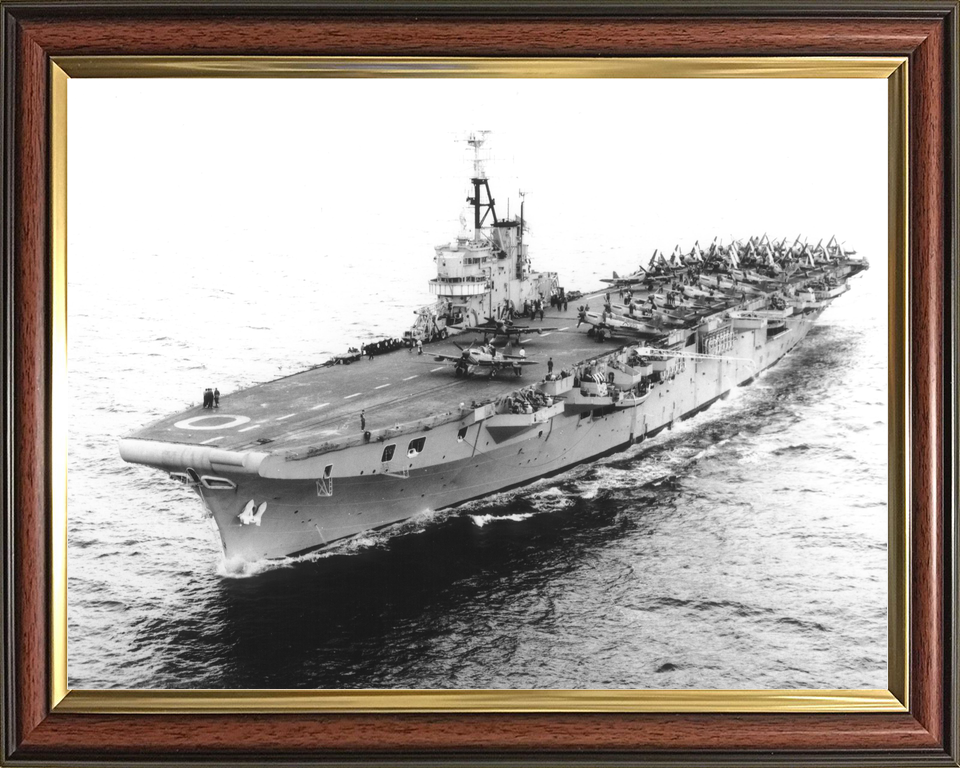 HMS Ocean R68 Colossus Class Aircraft Carrier 1954 Photo Print - Posters, Prints, & Visual Artwork - by Hampshire Prints (image 9 of 9)