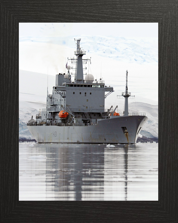 HMS Scott H131 Ocean Survey Vessel Warship Starboard Reflections Photo Print - Posters, Prints, & Visual Artwork - by Hampshire Prints (image 3 of 9)