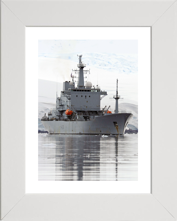 HMS Scott H131 Ocean Survey Vessel Warship Starboard Reflections Photo Print - Posters, Prints, & Visual Artwork - by Hampshire Prints (image 4 of 9)