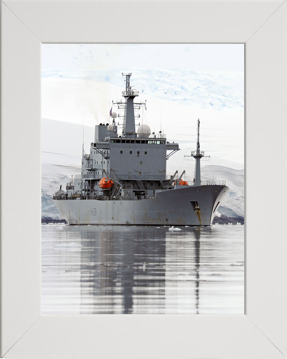 HMS Scott H131 Ocean Survey Vessel Warship Starboard Reflections Photo Print - Posters, Prints, & Visual Artwork - by Hampshire Prints (image 5 of 9)
