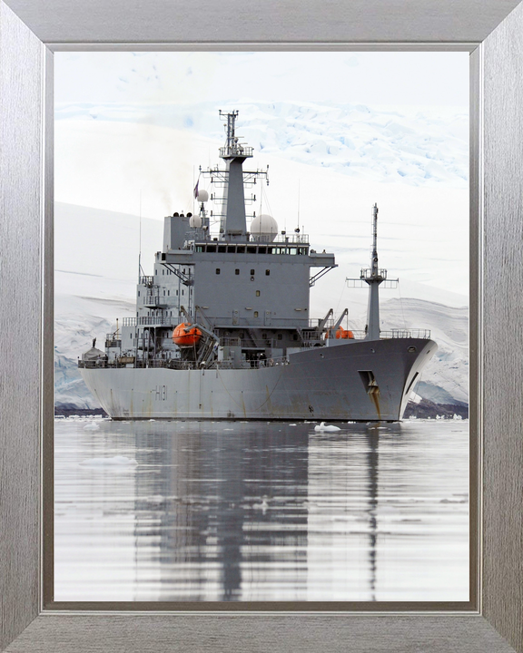 HMS Scott H131 Ocean Survey Vessel Warship Starboard Reflections Photo Print - Posters, Prints, & Visual Artwork - by Hampshire Prints (image 7 of 9)