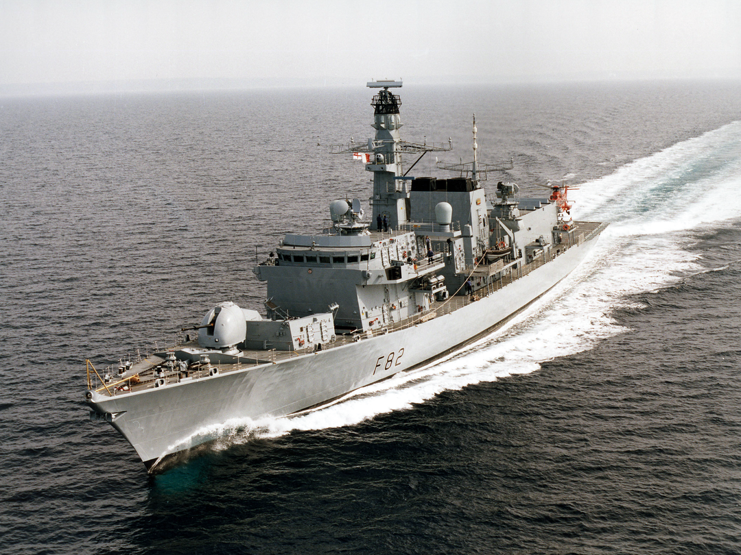 HMS Somerset F82 Type 23 Frigate March 1997 Photo Print - Posters, Prints, & Visual Artwork - by Hampshire Prints (image 1 of 9)
