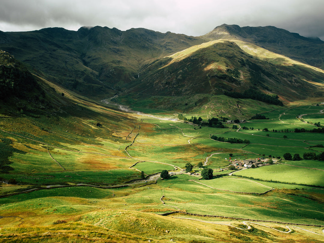 Great Langdale the Lake District Cumbria Photo Print - Canvas - Framed Photo Print - Hampshire Prints