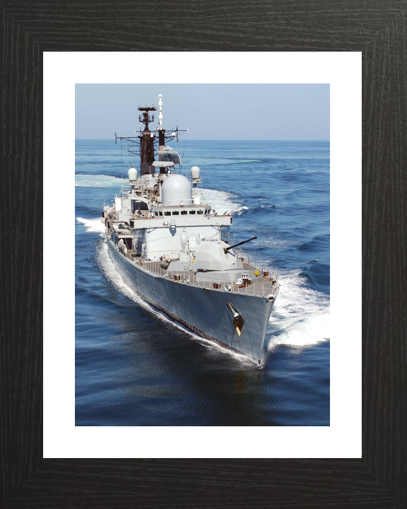 HMS York D98 Type 42 Destroyer October 2005 High Starboard Bow View