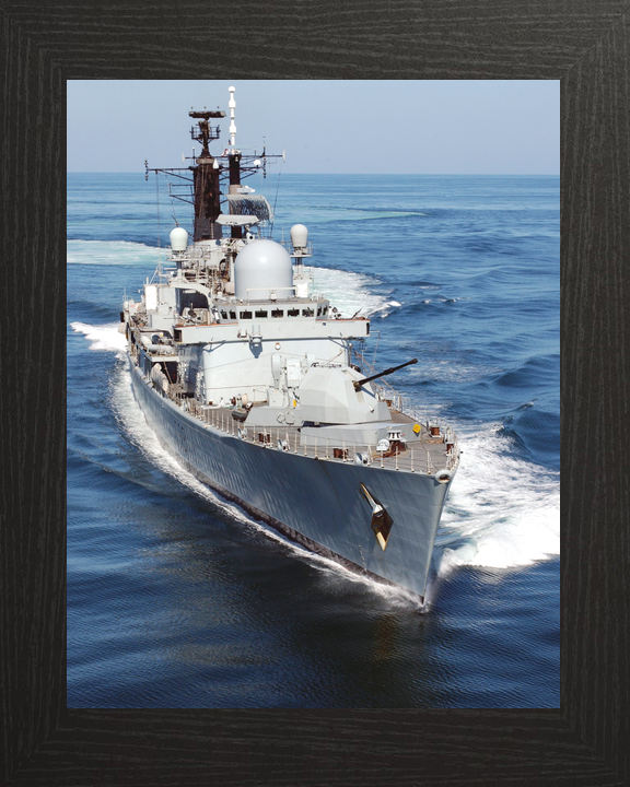 HMS York D98 Type 42 Destroyer October 2005 High Starboard Bow View