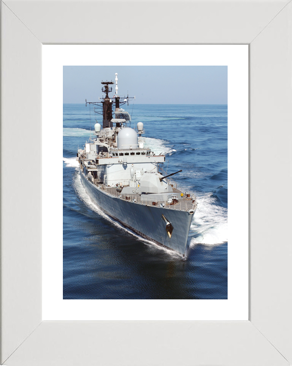 HMS York D98 Type 42 Destroyer October 2005 High Starboard Bow View