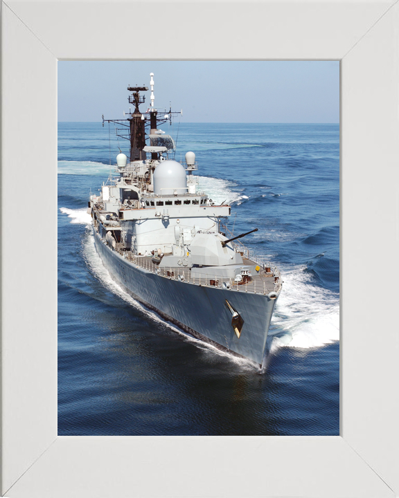 HMS York D98 Type 42 Destroyer October 2005 High Starboard Bow View