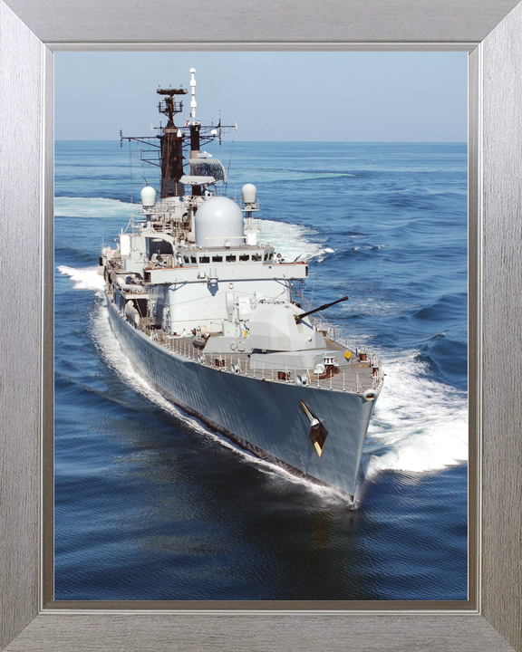 HMS York D98 Type 42 Destroyer October 2005 High Starboard Bow View