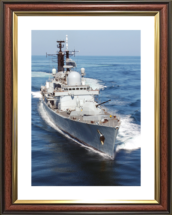 HMS York D98 Type 42 Destroyer October 2005 High Starboard Bow View