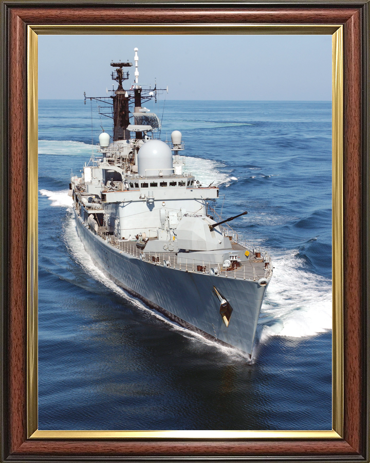 HMS York D98 Type 42 Destroyer October 2005 High Starboard Bow View
