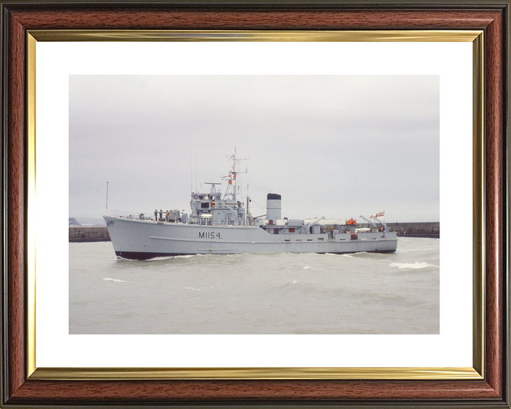 HMS Kellington M1154 Ton Class Minesweeper Port Side View Photo Print - Posters, Prints, & Visual Artwork - by Hampshire Prints (image 8 of 9)