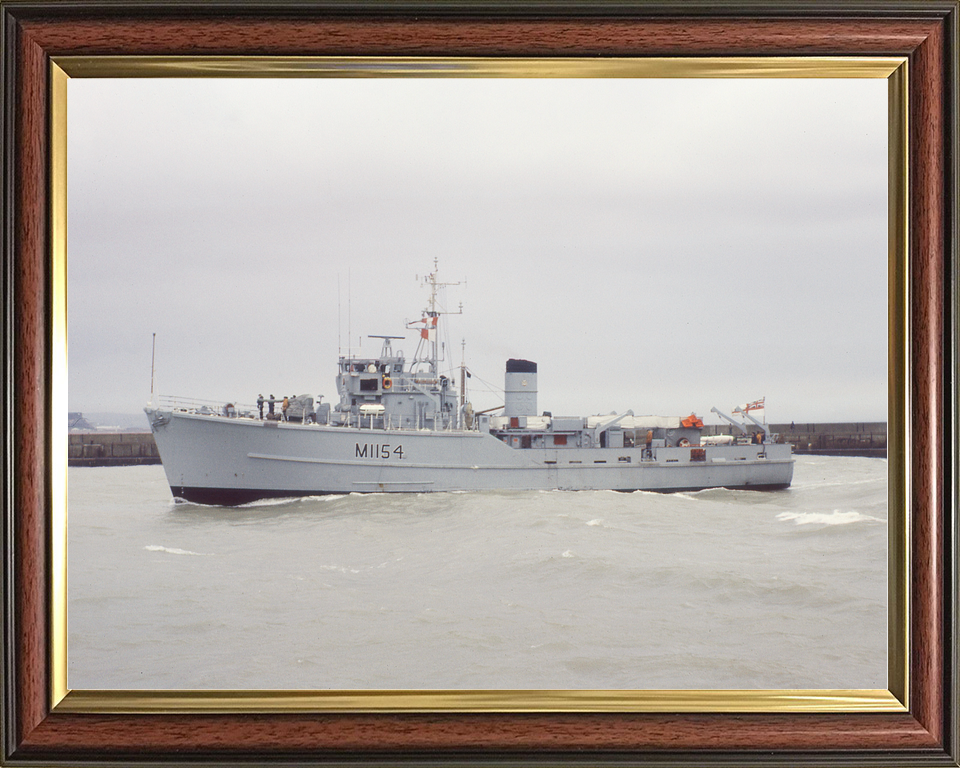 HMS Kellington M1154 Ton Class Minesweeper Port Side View Photo Print - Posters, Prints, & Visual Artwork - by Hampshire Prints (image 9 of 9)