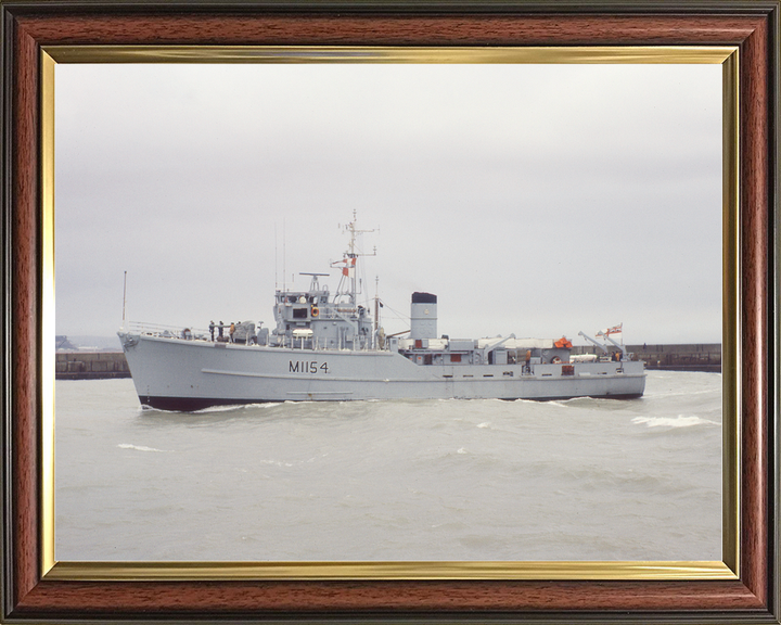 HMS Kellington M1154 Ton Class Minesweeper Port Side View Photo Print - Posters, Prints, & Visual Artwork - by Hampshire Prints (image 9 of 9)
