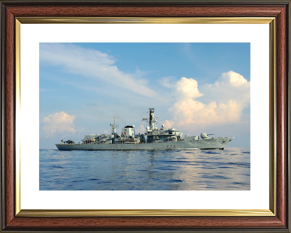 HMS Kent F78 Type 23 Frigate 16 October 2008 Photo Print - Posters, Prints, & Visual Artwork - by Hampshire Prints (image 8 of 9)