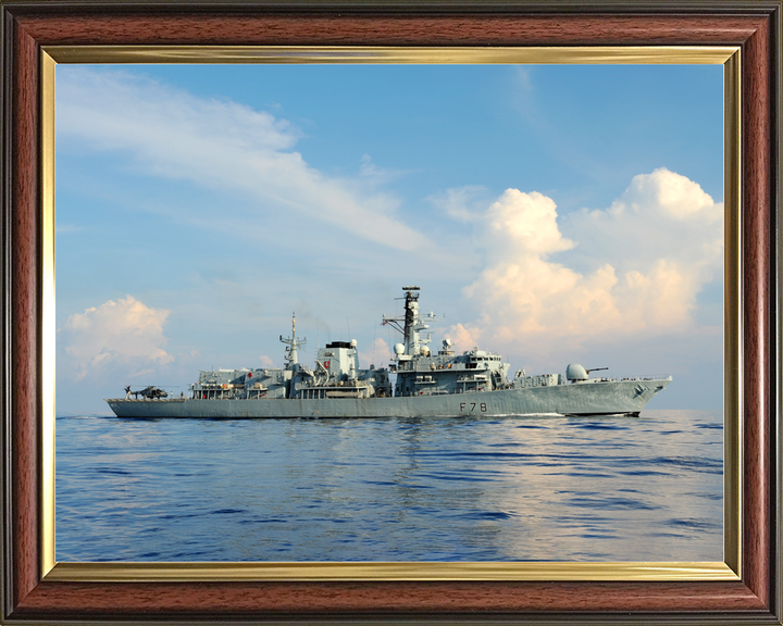 HMS Kent F78 Type 23 Frigate 16 October 2008 Photo Print - Posters, Prints, & Visual Artwork - by Hampshire Prints (image 9 of 9)