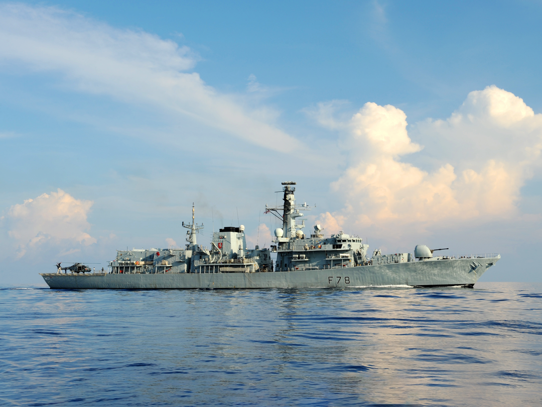 HMS Kent F78 Type 23 Frigate 16 October 2008 Photo Print - Posters, Prints, & Visual Artwork - by Hampshire Prints (image 1 of 9)